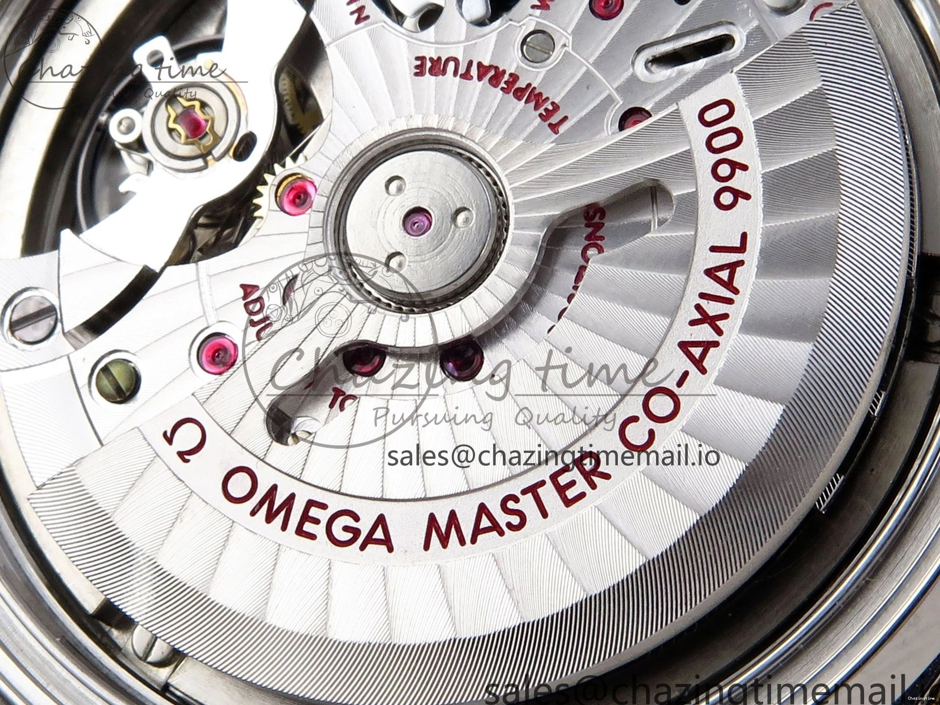 0131 Seamaster 300m Chrono SS RG OMF 1:1 Best Edition Blue Dial on SS RG Bracelet A Timeless 7686